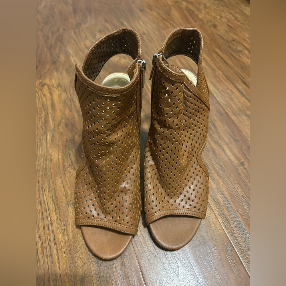 Sam Edelman Open Toe Ankle Boots Size 9.5 - Picture 5 of 8